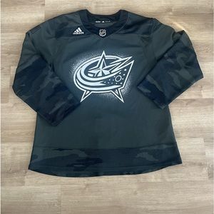 Columbus Blue Jackets Military Jersey